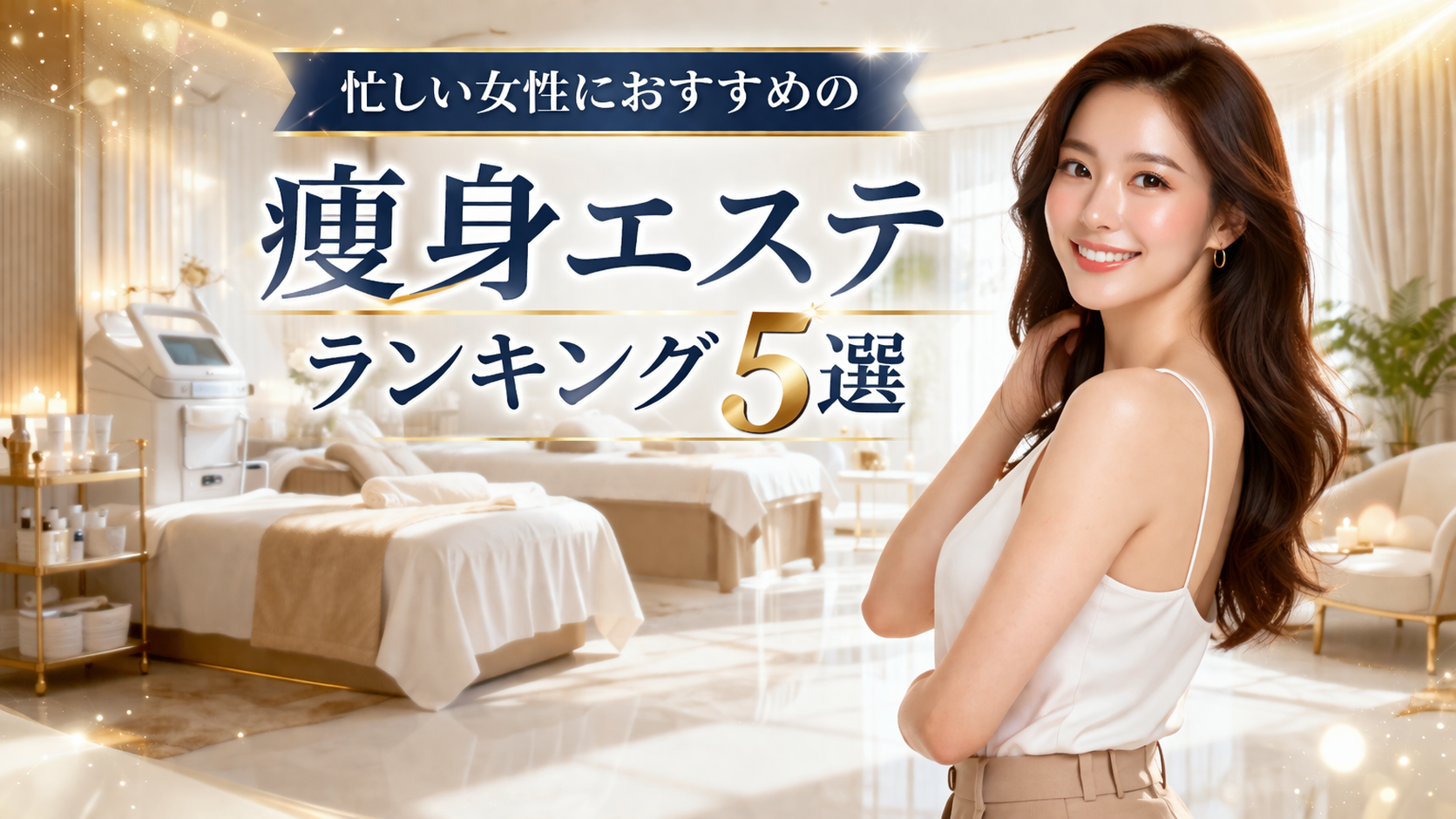 忙しい女性におすすめの痩身エステランキング5選｜短期間で結果が出る人気サロンを徹底比較