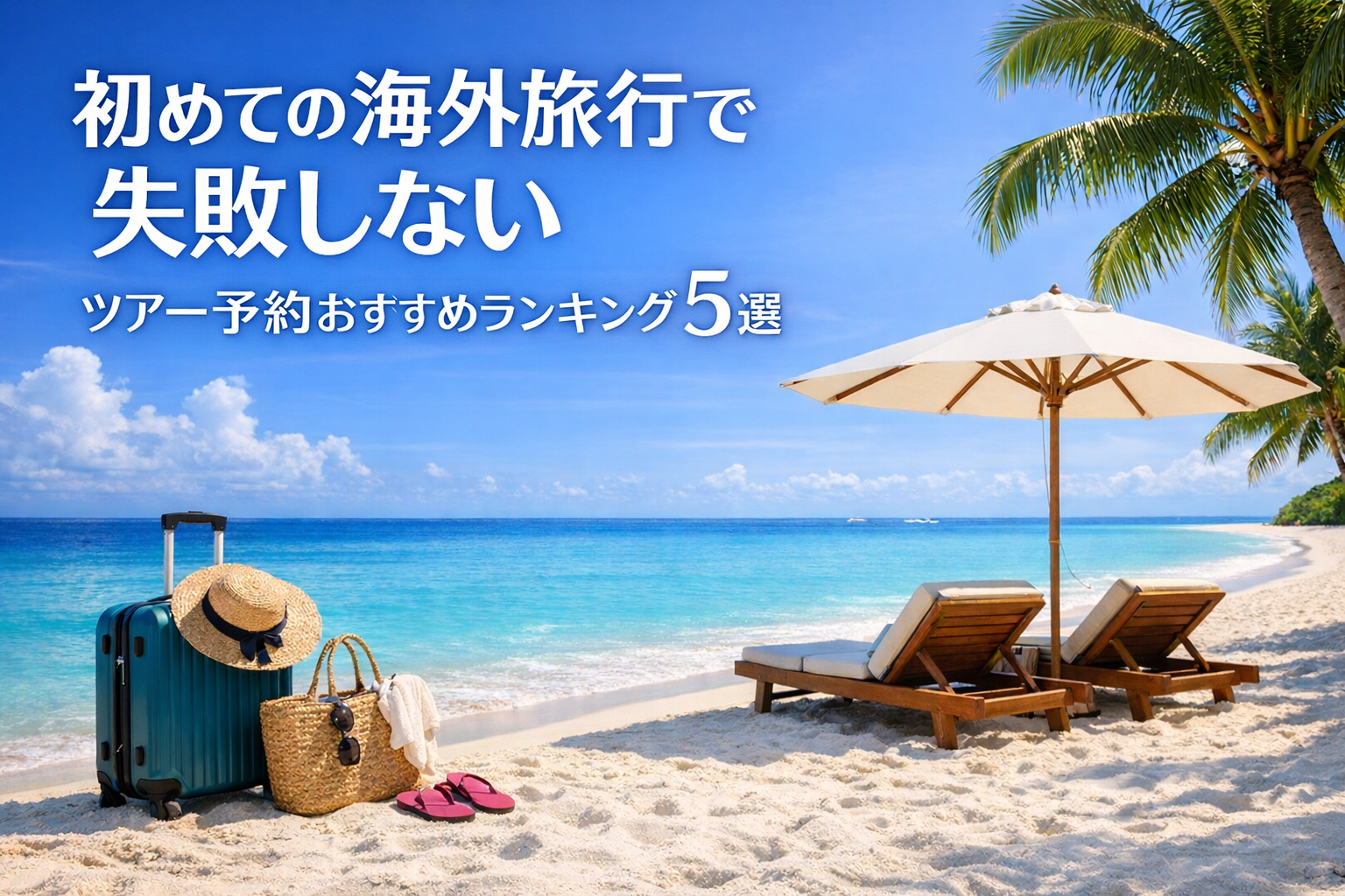 初めての海外旅行で失敗しない ツアー予約おすすめ旅行会社ランキング5選