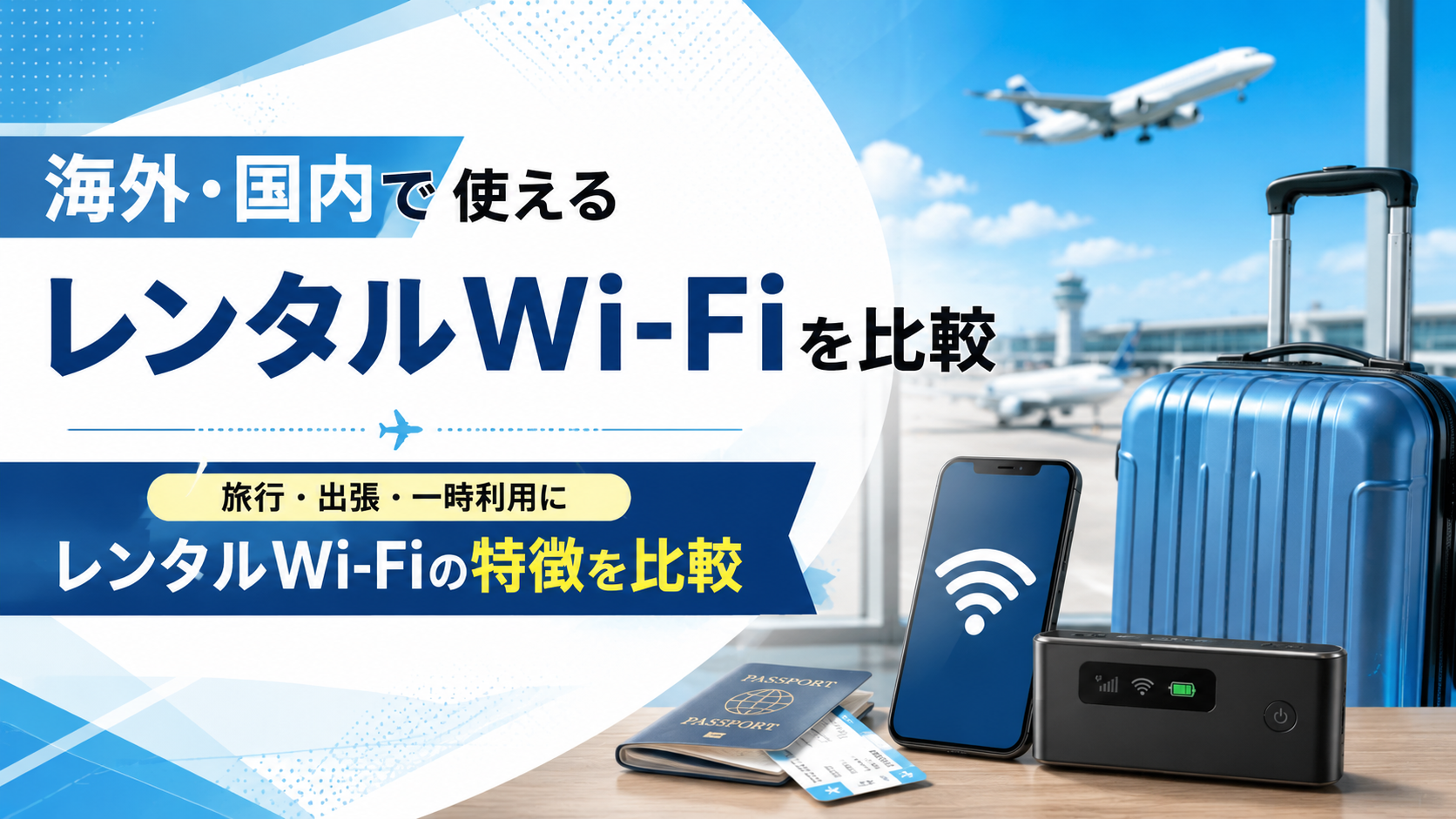 海外・国内で使えるレンタルWi-Fiを比較｜選び方とサービスの違いを解説